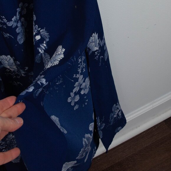 City Chic Womens Floral Off The Shoulder Smocked Maxi Dress Size S/16 Boho - Picture 7 of 10